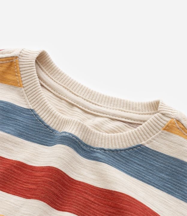 Remera Infantil con Estampa de Rayas - Talle 1 a 6 años 5
