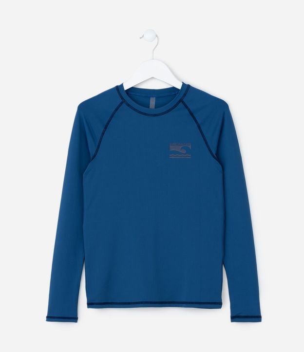Remera de Playa  Infantil con Protección UV - Talle 5 a 14 años