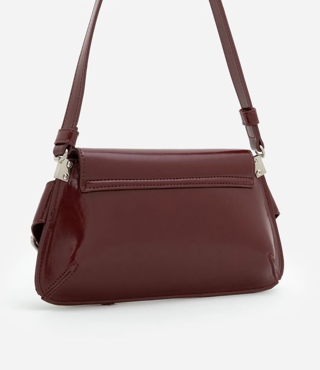 Cartera Baguette Pequeña con Detalles de Hebillas 4