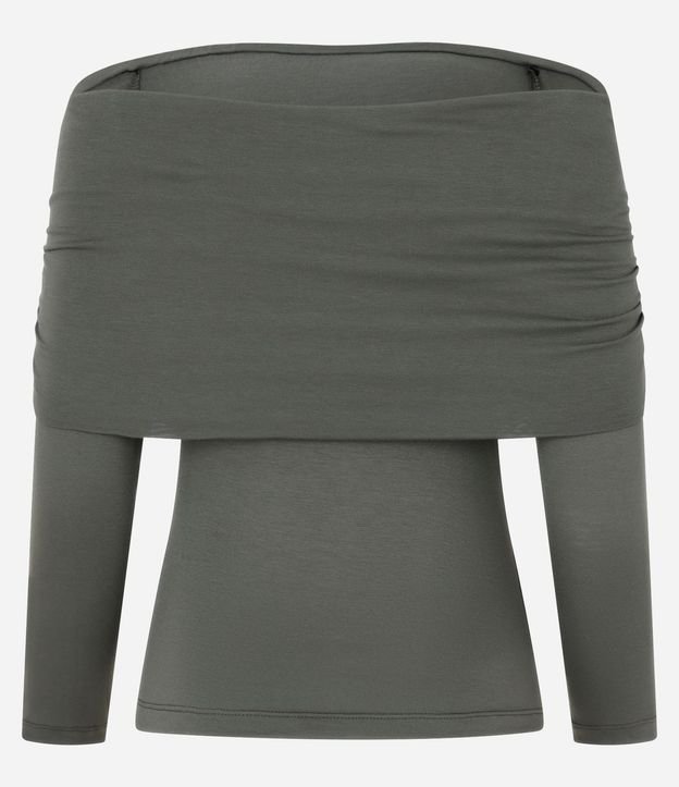 Blusa Hombro a Hombro en Viscosa 2