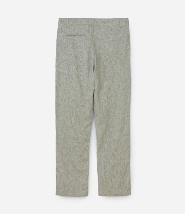 Pantalón Recto en Lino de Sastrería 7