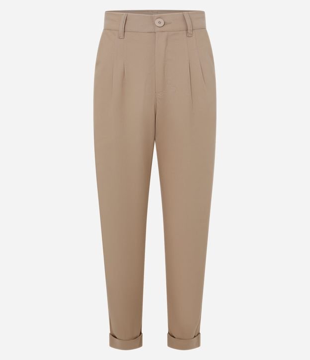 Pantalón Mom Jeans con Pliegues 9