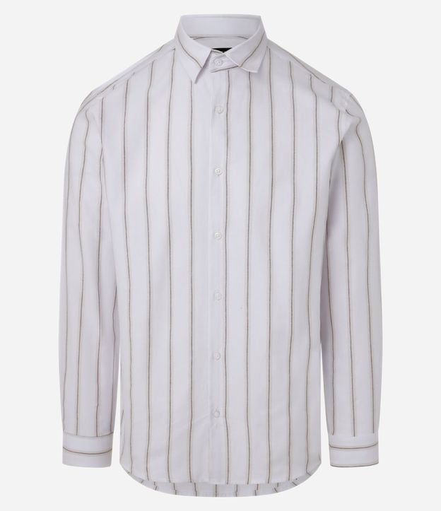 Camisa Slim en Oxford con Rayas