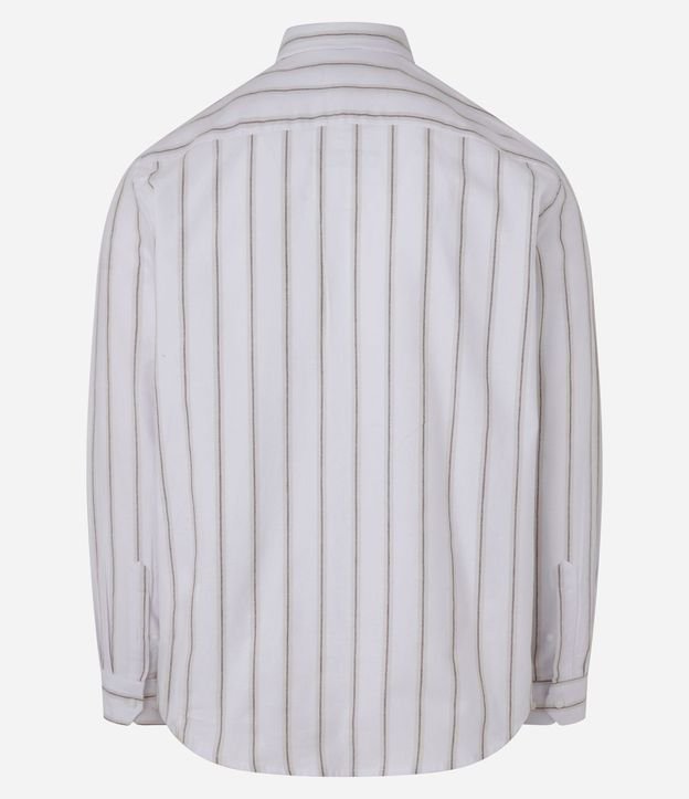 Camisa Slim en Oxford con Rayas 6