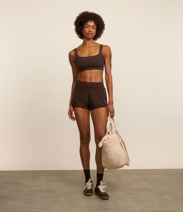 Bermuda Runner Deportiva con Bolsillo en la Cintura