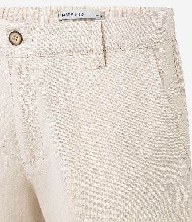 Bermuda en Oxford con Cintura Ajustable 2