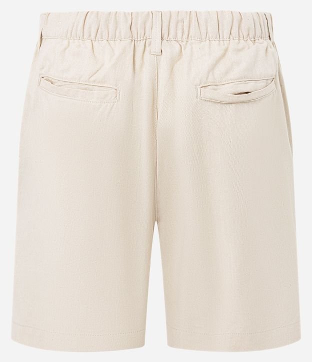 Bermuda en Oxford con Cintura Ajustable 4