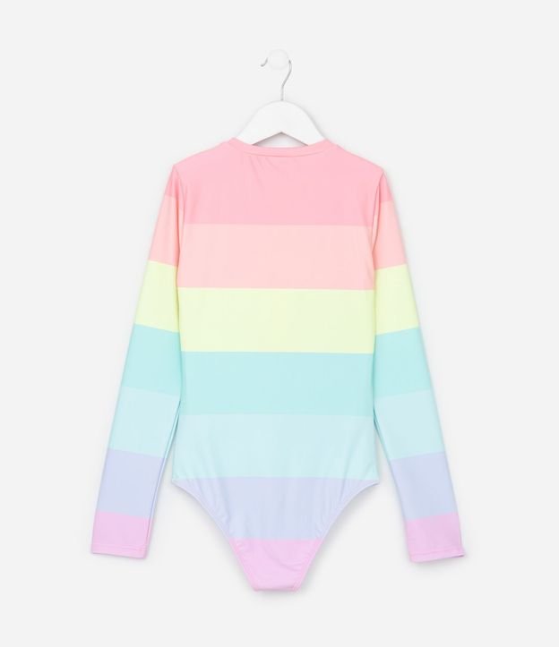 Malla Infantil en Microfibra con Estampa de Bloques de color - Talle 2 a 14 años 3