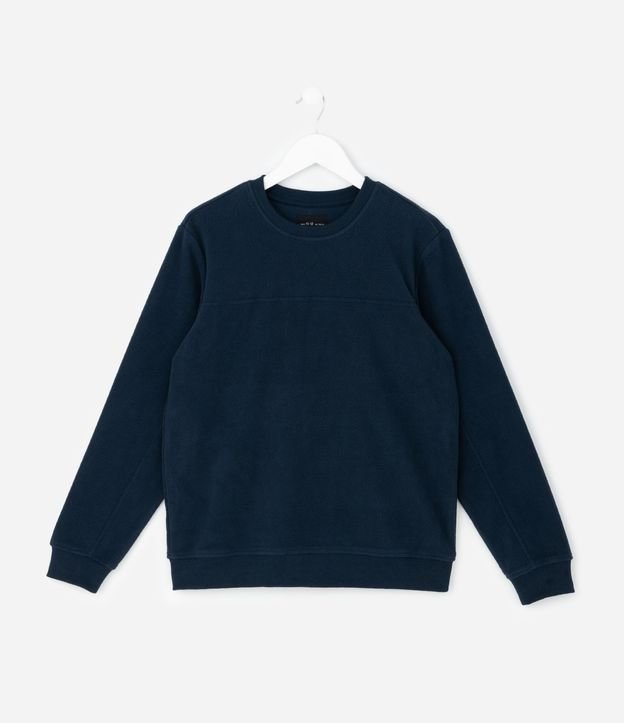 Sudadera Infantil Básica en Fleece - Talle 5 a 14 años 2