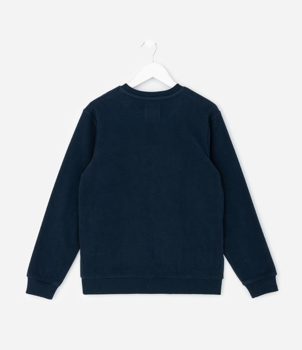 Sudadera Infantil Básica en Fleece - Talle 5 a 14 años 3