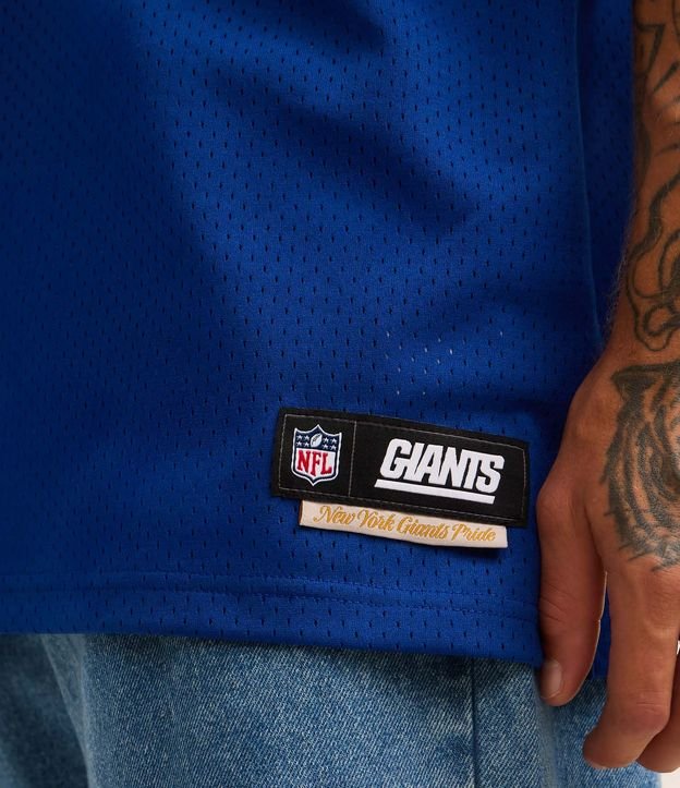 Remera Deportiva en Tecnologia Dry con Estampa NFL Giants