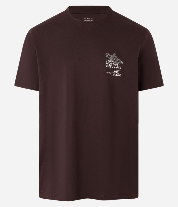 Remera Comfort en Algodón Peruano con Estampa Lettering