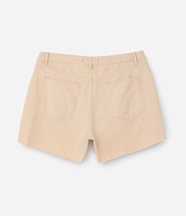 Short Evasé en Sarga Liviana con Bajo a Hilo Curve & Plus Size 7