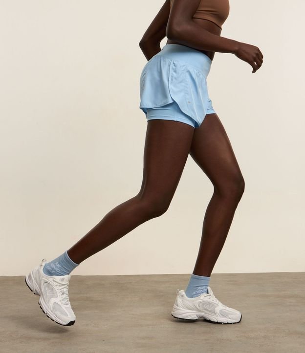 Bermuda Runner Deportiva con Bolsillo en la Cintura