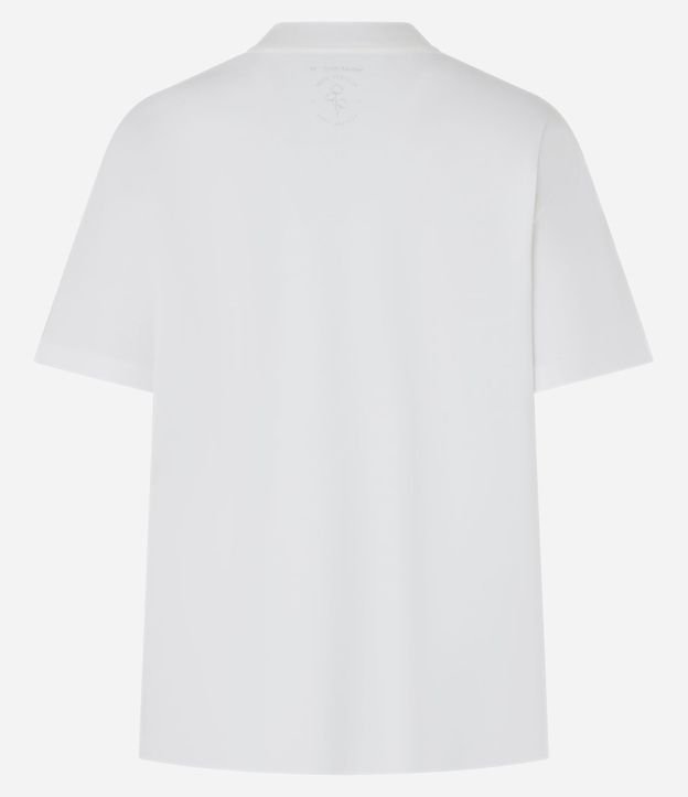 Blusa en Algodón Pima con Cuello Redondo 11