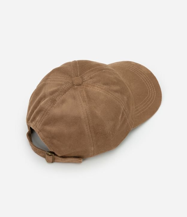 Gorra Aba Curva en Gamuza Básico 3