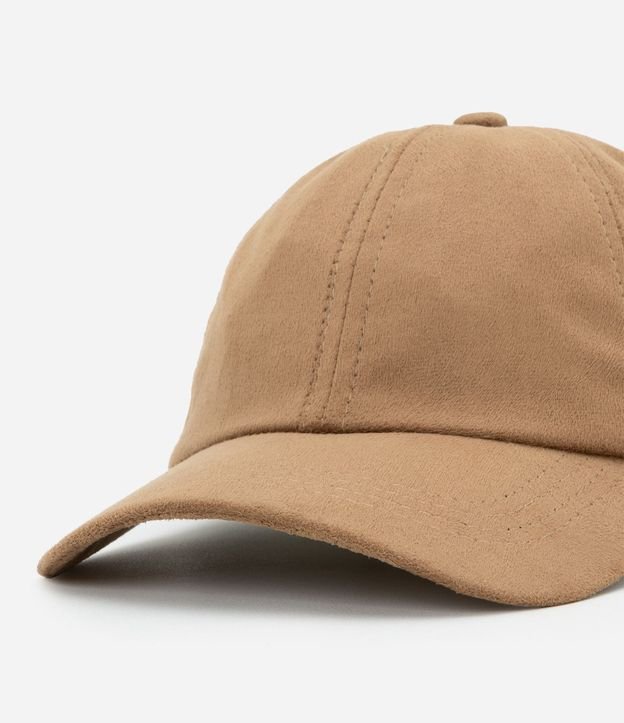 Gorra Aba Curva en Gamuza Básico 5