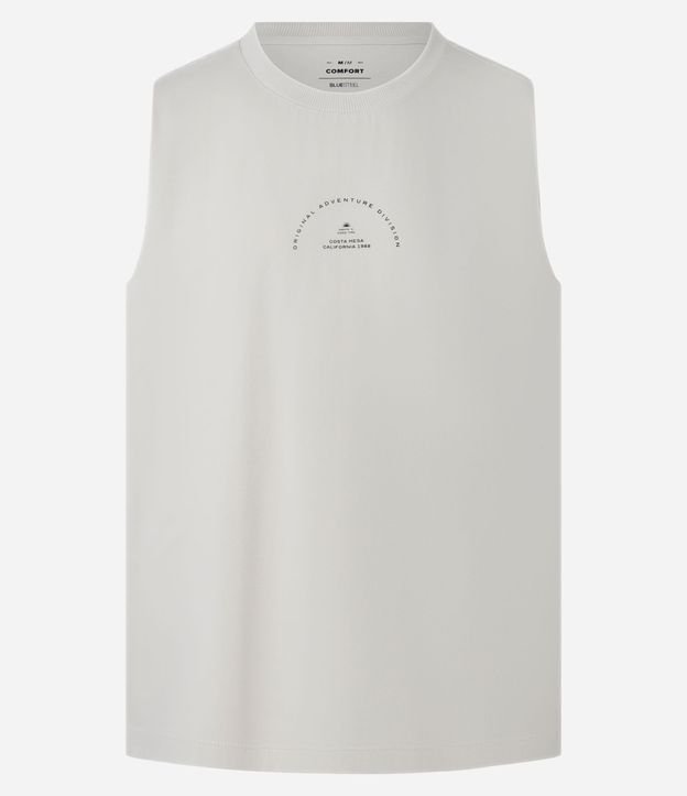 Musculosa Comfort en Algodón con Estampa Lettering 4