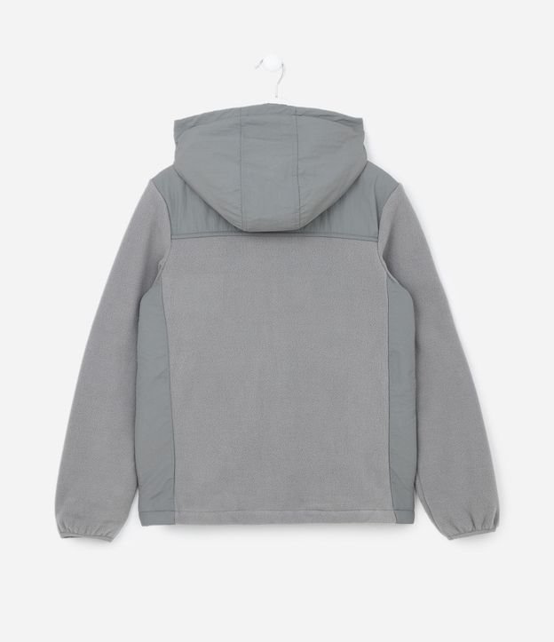 Campera Deportiva Infantil con Forro Fleece y Capucha - Talle 5 a 14 años 2