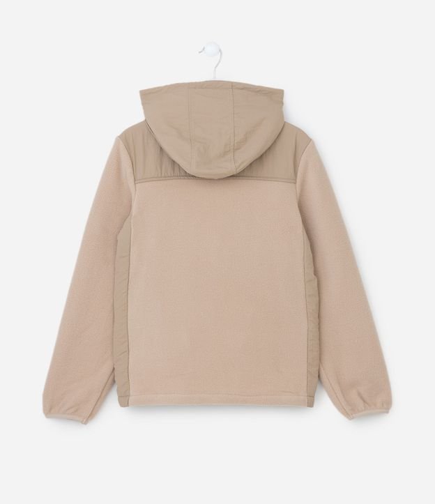 Campera Deportiva Infantil con Forro Fleece y Capucha - Talle 5 a 14 años 2