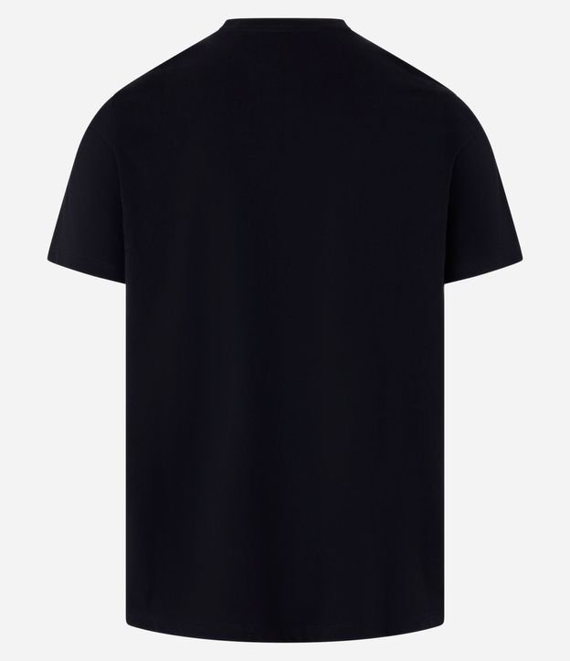 Remera Regular en Algodón con Rayas
