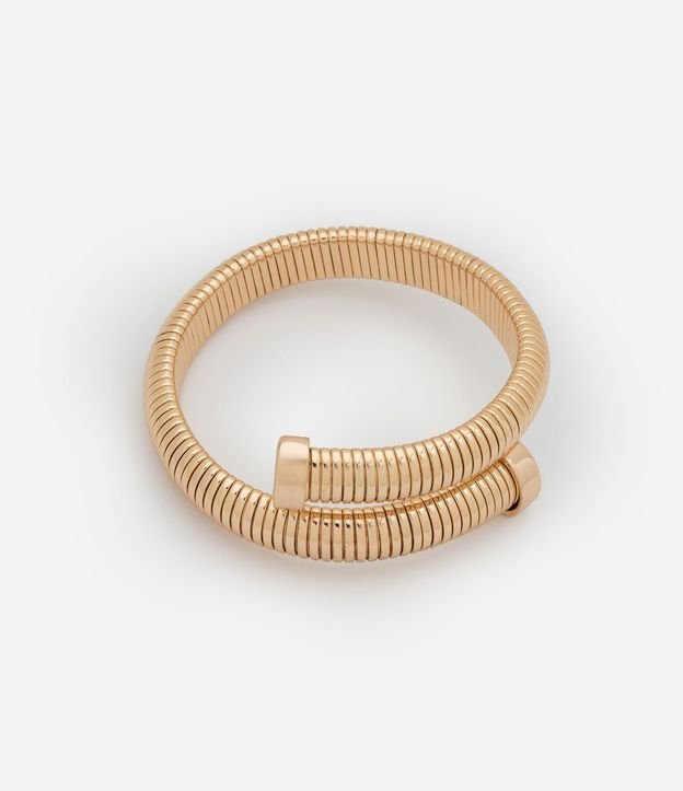 Pulsera Serpiente Flexível con Puntas