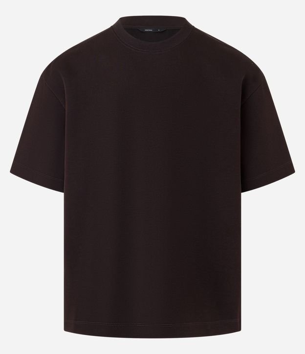 Remera Boxy Tech en Malla Pesada 6