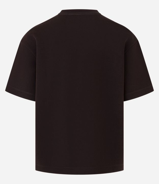 Remera Boxy Tech en Malla Pesada 7