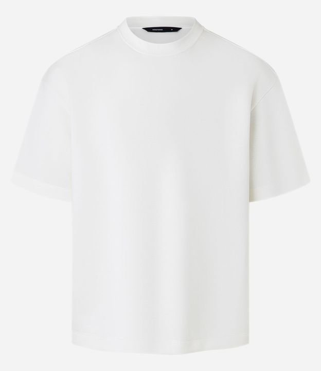 Remera Boxy Tech en Malla Pesada 9