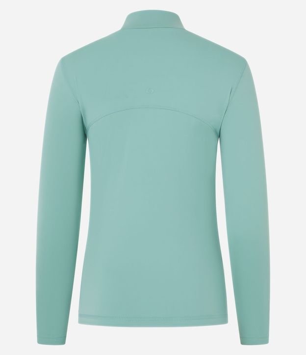 Campera Deportiva en Microfibra con Recortes y Bolsillos 6