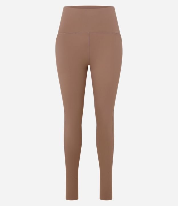 Pantalón Legging Corrida en Microfibra con Elástico Porta Remera