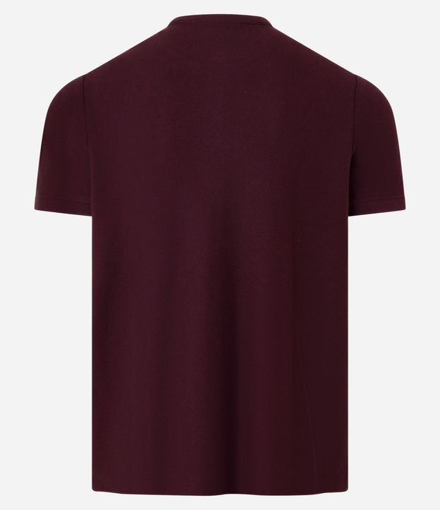 Camisa Polo Slim en Piquet Texturizado con Cuello Polo 7