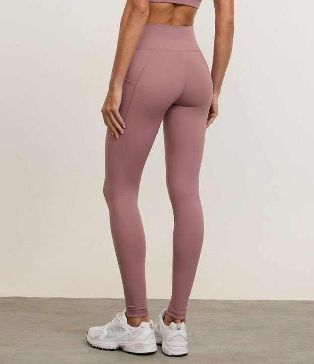 Calca Legging Deportiva en Microfibra con Bolsillos 4