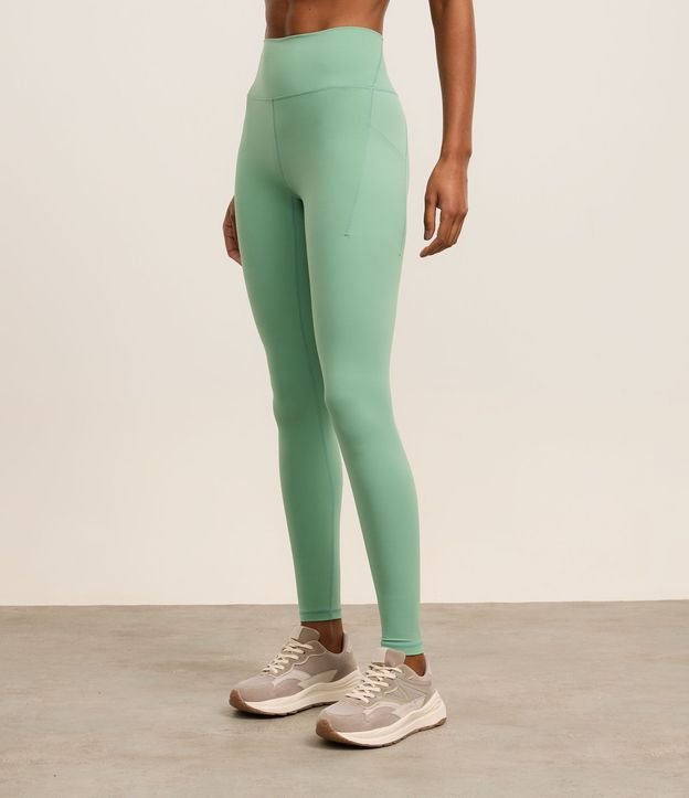 Calca Legging Deportiva en Microfibra con Bolsillos 2