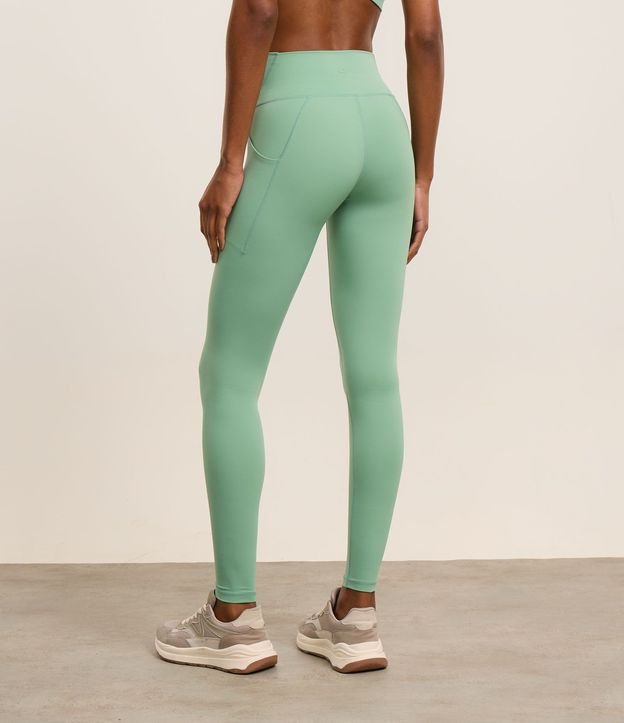 Calca Legging Deportiva en Microfibra con Bolsillos 3