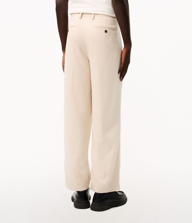 Pantalón Wide Leg con Bolsillo y Friso Sastre 5