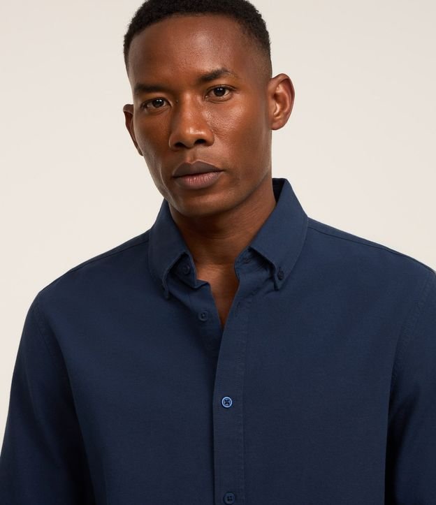 Camisa Regular Básica en Oxford 4