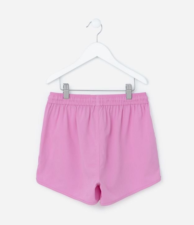 Short Runner Infantil en Microfibra con Lazo - Talle 5 a 14 años 2