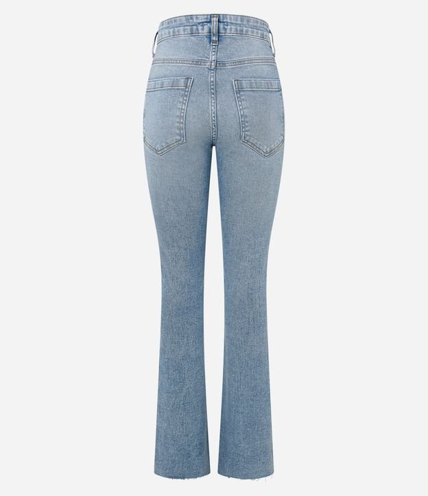 Pantalón Bootcut Jeans con Elastano y Bolsillo Reloj 6