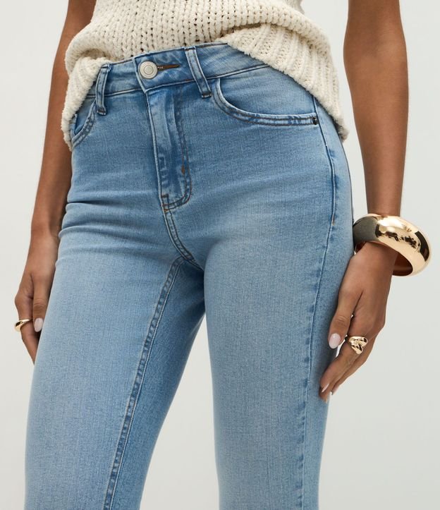 Pantalón Bootcut Jeans con Elastano y Bolsillo Reloj 4