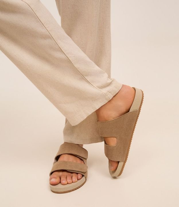 Pantalón en Flamé con Cintura Elástica 6