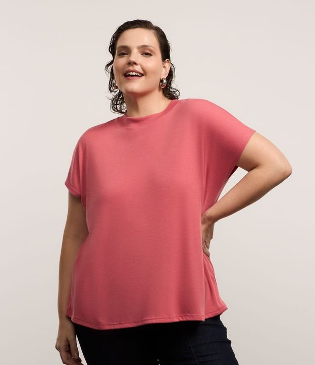 Blusa en Ribana sin Sisa Curve & Plus Size