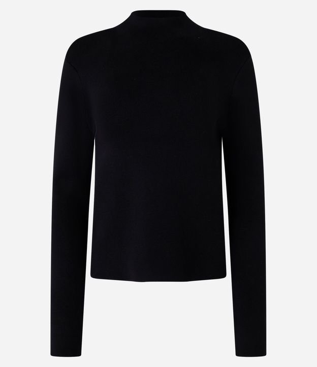 Blusa de Punto con Cuello Alto 7