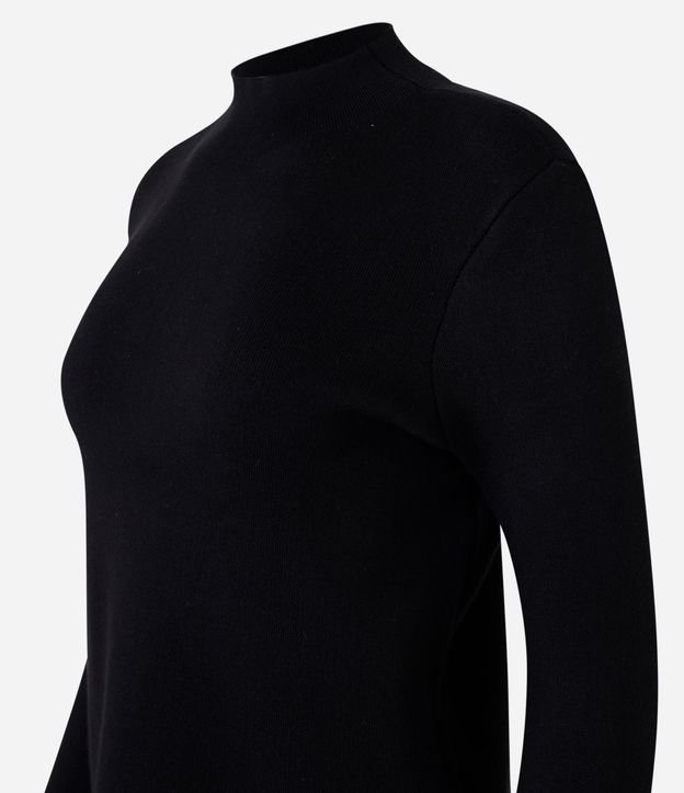 Blusa de Punto con Cuello Alto 8