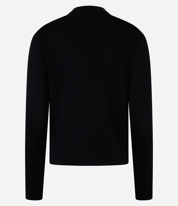 Blusa de Punto con Cuello Alto 9