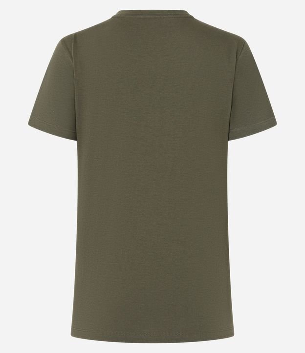 Blusa Básica en Algodón con Escote V 7