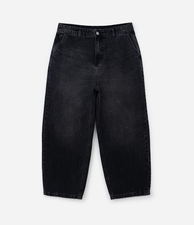 Pantalón Skater Baggy en Jeans