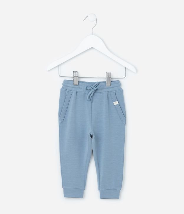 Pantalón Jogger Infantil en Modal - Talle 0 a 12 meses