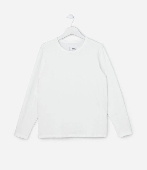 Remera Infantil Básica en Suedine - Talle 5 a 14 años 2