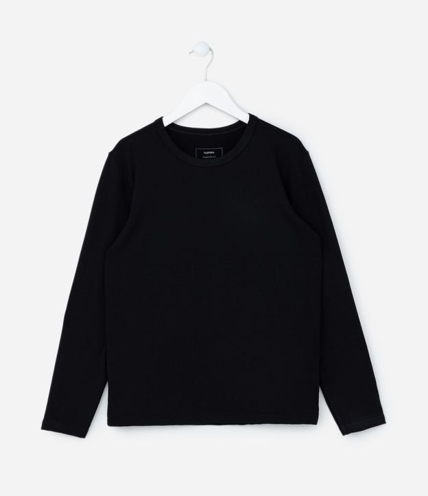 Remera Infantil Básica en Suedine - Talle 5 a 14 años 2